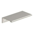 thumbnail image 1 of Amerock Streamline II 3 inch (76mm) Length Satin Nickel Cabinet Finger Edge Pull, 25 Pack, 1 of 4