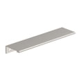 thumbnail image 1 of Amerock Streamline II 6 inch (152mm) Length Satin Nickel Cabinet Finger Edge Pull, 10 Pack, 1 of 4