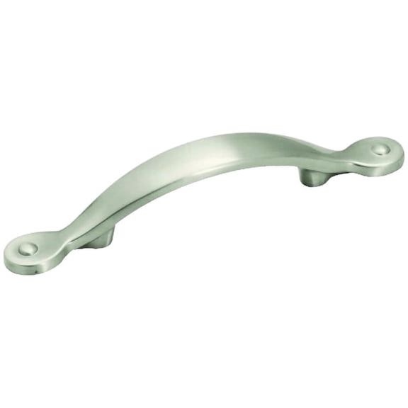 Amerock TPK1590G10-XCP20 Curved Arch Cabinet Pull 3" Center To Center  Satin Nickel - pack of 20