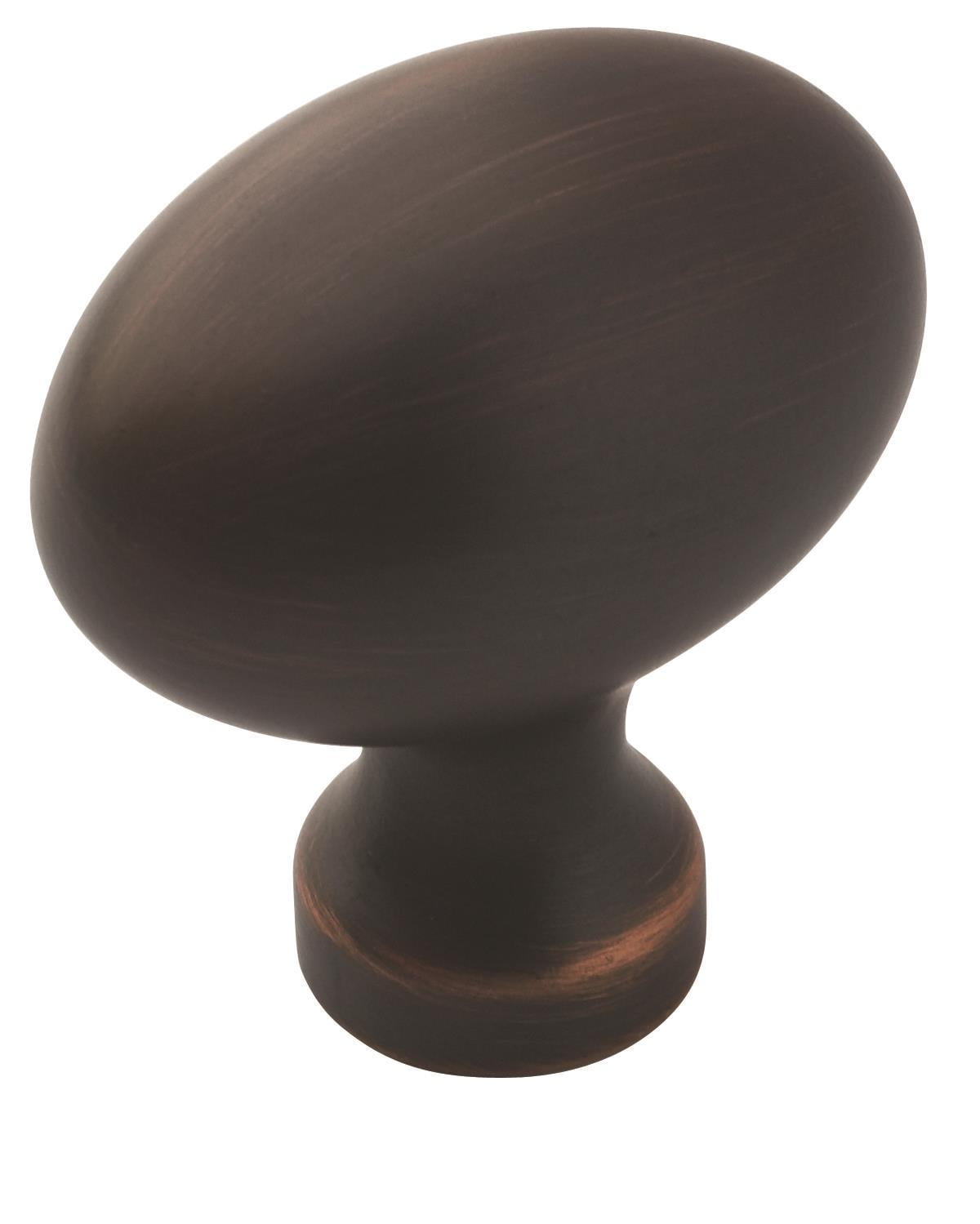 Amerock Vaile 1-3/8 inch (35mm) Length Oil-Rubbed Bronze Cabinet Knob, 25 Pack
