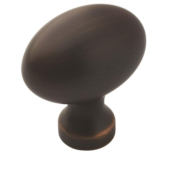 Amerock Vaile 1-3/8 inch (35mm) Length Oil-Rubbed Bronze Cabinet Knob, 25 Pack