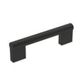 thumbnail image 1 of Amerock Versa 3-3/4 inch (96mm) Center-to-Center Matte Black Cabinet Pull - 25 Pack, 1 of 5