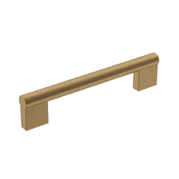 Amerock Versa 5-1/16 inch (128mm) Center-to-Center Champagne Bronze Cabinet Pull - 5 Pack