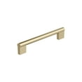 thumbnail image 1 of Amerock Versa 6-5/16 inch (160mm) Center-to-Center Golden Champagne Cabinet Pull, 10 Pack, 1 of 4