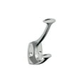 thumbnail image 1 of Amerock Vicinity Traditional Double Prong Polished Chrome Wall Hook, 1 of 9