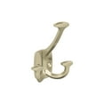 thumbnail image 1 of Amerock Vicinity Traditional Triple Prong Golden Champagne Wall Hook, 1 of 9