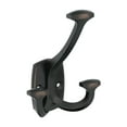 thumbnail image 1 of Amerock Vicinity Traditional Triple Prong Oil-Rubbed Bronze Wall Hook, 1 of 9