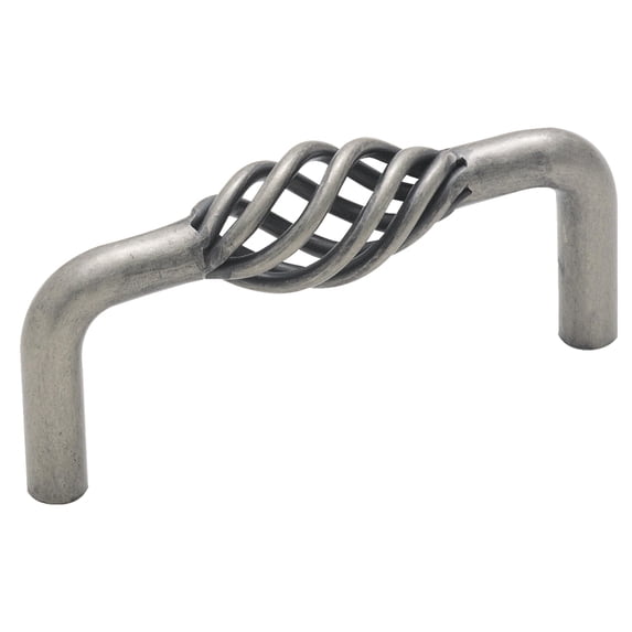 Amerock Village Classics 3 in (76 mm) Center-to-Center Weathered Nickel Cabinet Pull