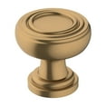 thumbnail image 1 of Amerock Ville 1-1/8 inch (29mm) Diameter Champagne Bronze Cabinet Knob, 10 Pack, 1 of 4