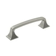 thumbnail image 1 of Amerock Ville 3-3/4 inch (96mm) Center-to-Center Satin Nickel Cabinet Pull, 5 Pack, 1 of 4