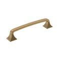 thumbnail image 1 of Amerock Ville 5-1/16 inch (128mm) Center-to-Center Champagne Bronze Cabinet Pull, 10 Pack, 1 of 4