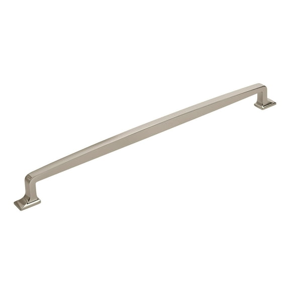 Amerock Westerly 18 inch (457mm) Center-to-Center Polished Nickel Appliance Pull