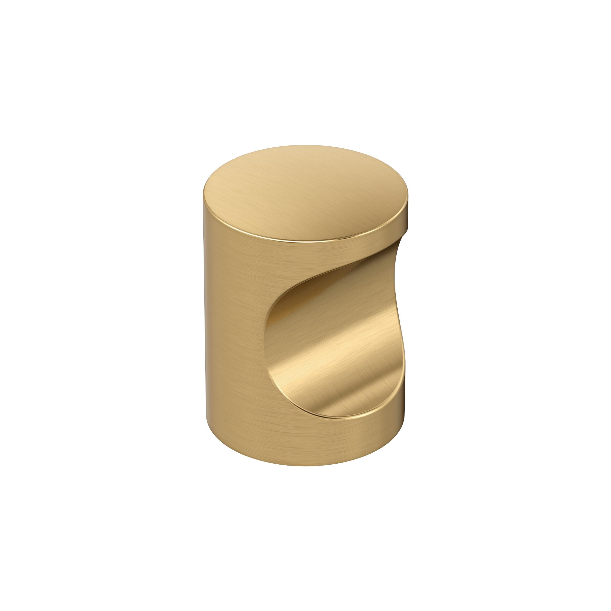 Amerock Whistle 11/16 inch (18mm) Diameter Champagne Bronze Cabinet Knob, 25 Pack