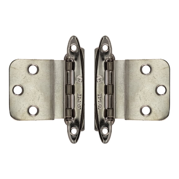 Amerock bp341726-XCP5 Inset Face Mount Non Self-Closing Cabinet Hinge - pack of 5