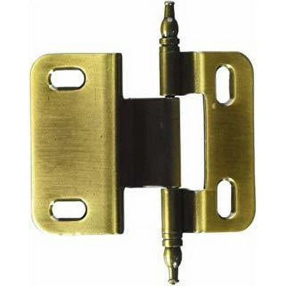 Amerock cm7687mbnl Minaret Tip Style Face Mount Inset Hinges For Face Frame Kitchen Cabinet Door