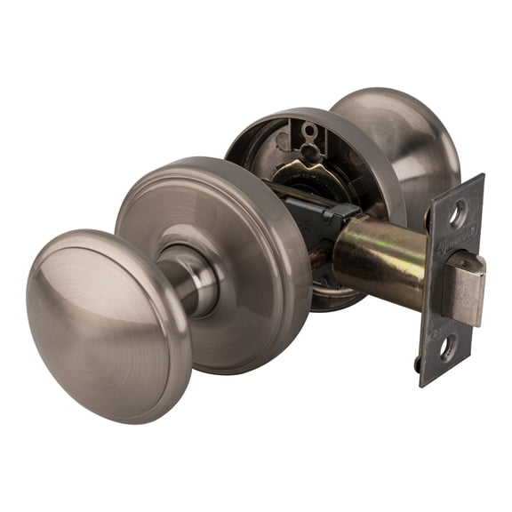 Amerock e14664g10 Satin Chrome Ensembles Passage Traditional Cabinet Knob For Kitchen And Bathroom Hardware