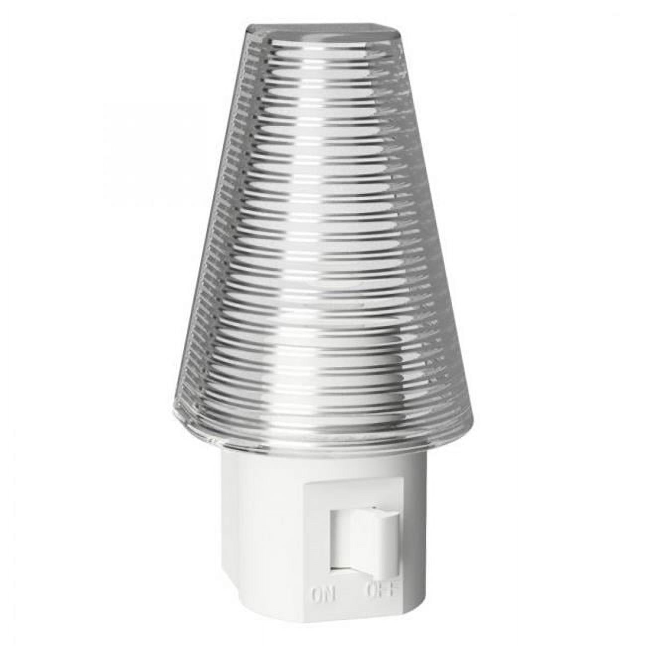 Amertac 1.6 x 1.45 x 3.15 in. LED Tipi Manual Night Lights, Clear 2