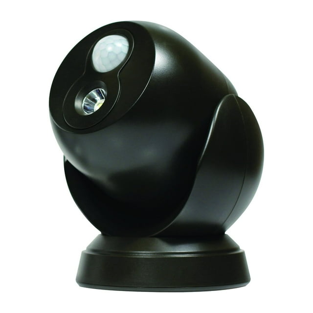 Amertac Lpl778b 4" X 4" X 5" Bronze Outdoor Motion Activated Security