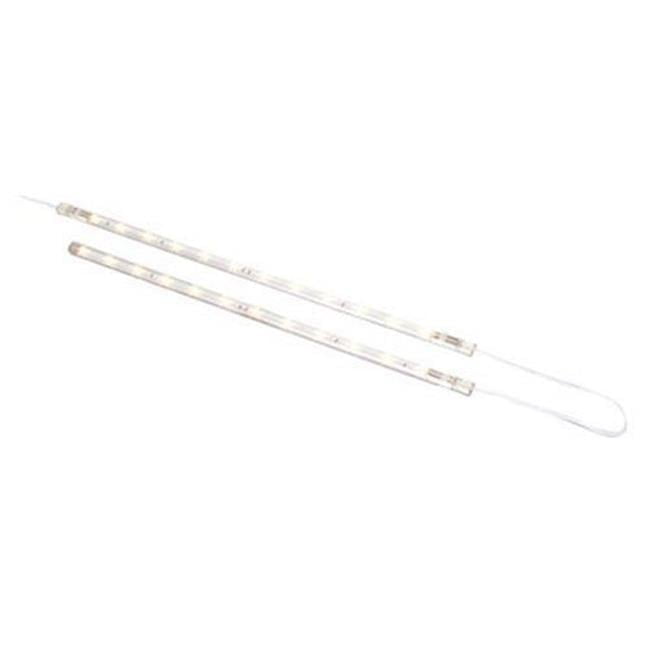 Ultra-Thin White LED Plug-In Strip Light, 12-inch