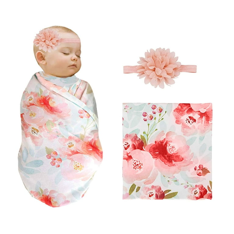 Swaddle blankets and headbands hotsell