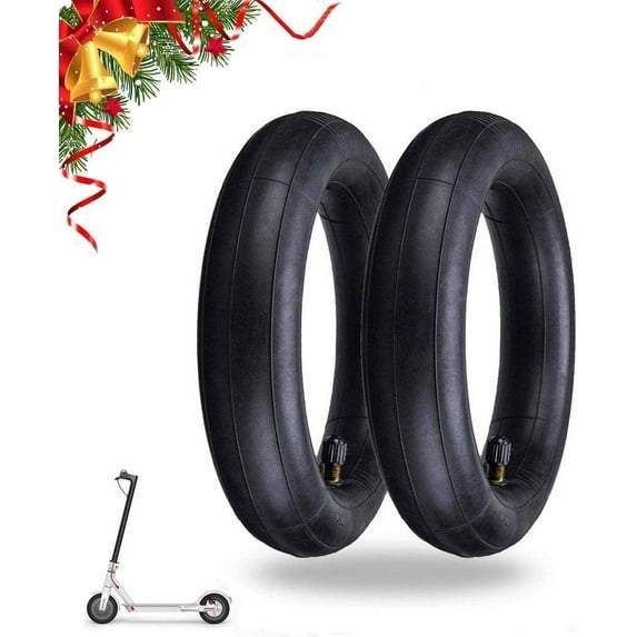 Amerteer 8.5-Inch Thickened Inner Tubes for Xiaomi M365 / Gotrax Electric Scooter Inflated Spare Tire Replace Tires 2 Pack