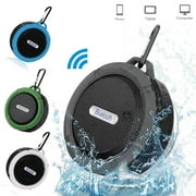 Amerteer Bluetooth Shower Speaker,Waterproof Bluetooth Speaker with 6H Playtime, Loud HD Sound, Portable Outdoor Speaker with Suction Cup & Sturdy Hook for Pool Beach Home Party Travel