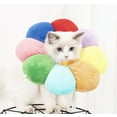 thumbnail image 1 of Amerteer Cat Recovery Collar, Adjustable Cute Cat Cone Collar After Surgery Wound Healing Protective Cotton Cone Soft Elizabethan Neck Kitten Collars for Kittens and Cats, 1 of 6