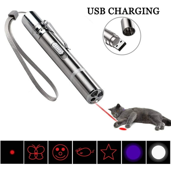 Amerteer Cat Toys, Interactive Cat Toy Interactive Toys for Indoor Cats Kitten Pet Training Exercise Chaser Tool