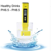Amerteer Digital PH Meter Tester Kit, High Accuracy Pocket Size PH Meter for Water, Digital ph Test Pen with 0-14 PH Measurement Range for Household Drinking Water, Aquarium, Swimming Pools