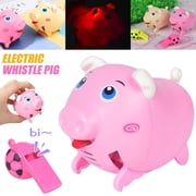 Amerteer Early Education for Intelligence Sound Induction Sound-Controlled Cartoon Pig, Intelligence Toys Cute Toy Birthday Christmas Gifts for Girls & Boys