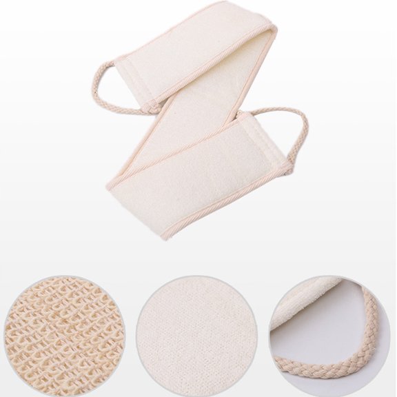Amerteer Exfoliating Back Scrubber, Deep Clean & Invigorate Your Skin (3.14 x 27.55 Inches)