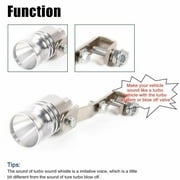 Amerteer Exhaust Pipe Oversized Roar Maker Car Auto Exhaust Pipe Loud Whistle,Turbo Sound Maker Pipe Whistle Blow Off Valve SimulatorRed/S