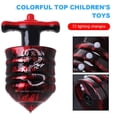 thumbnail image 1 of Amerteer Exquisite Music Spinning Top Colorful Wood Precision Gyroscope Music Gyro Christmas Toy Toys Magic Top Gyro Spinner Kill Time Perfect Balance Desktop Classic Toy, 1 of 6