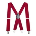 thumbnail image 1 of Amerteer Heavy Duty Clip Suspenders for Men Men s Adjustable X Back Mens Suspenders Straps with Clips, 1 of 8