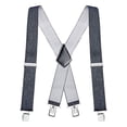 thumbnail image 1 of TELOLY Amerteer Heavy Duty Clip Suspenders for Men Men s Adjustable X Back Mens Suspenders Straps with Clips, 1 of 8