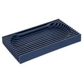 thumbnail image 1 of Amerteer Midnight Blue Self Draining Soap Dishes, Silicone Soap Holder, Soap Tray Saver for Shower Bathroom Kitchen Sponges, Non- Design, Bar Soap Dish to Keep Soap Dry,Easy Clean, 1 of 7