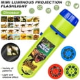thumbnail image 1 of Amerteer Slide Projector Torch Projection Light Small Torches lamp Flashlight Educational Learning Bedtime Night Light for Child,Kids,Infant,Toddler,Children, 1 of 8