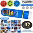 thumbnail image 2 of 3 Pack Toddler Projection Flashlight Toy - 56 Images Night Light For Kids 2 of 14