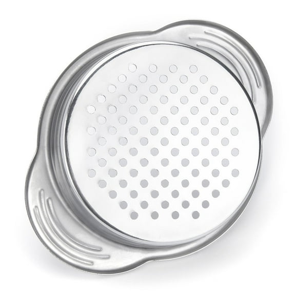 Amerteer Tuna Strainer Press, Tuna Can Strainer Food-Grade Stainless Steel Canning Colander for Regular-Size and Wide-Necked Tunas,Dishwasher Safe, Food Strainer,Food Grade 304 Stainless Steel