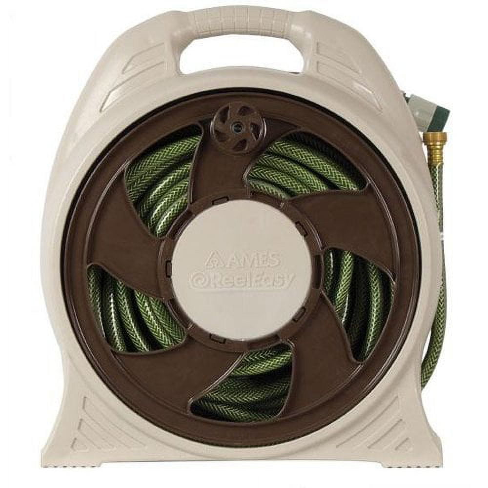 Ames 2388110 Reel Easy Cassette Portable Hose Reel With 60\' Hose