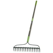 Ames 28252100 3.63" X 15.75" X 64" Fiberglass Leaf Rake with 16 Tines