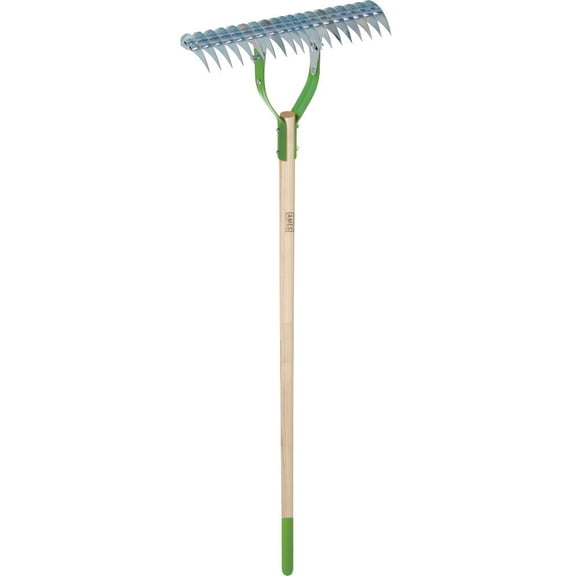 Ames 2915100 5.13" X 14.25" X 61.5" Adjustable Thatch Rake