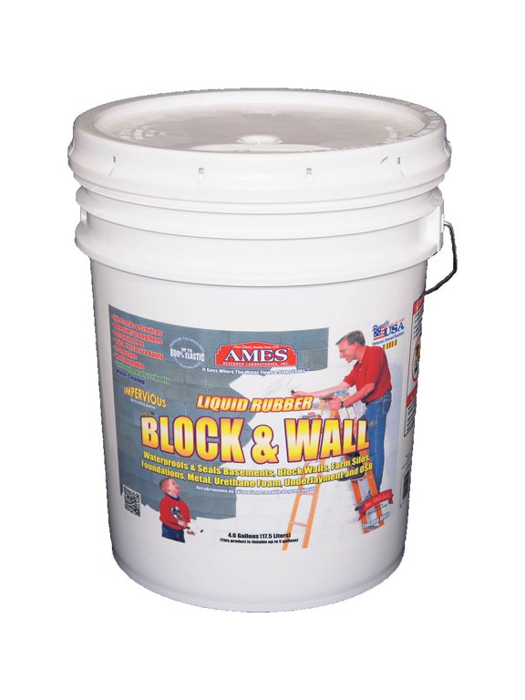 Block & Wall Liquid Rubber Coating 5 Gallon