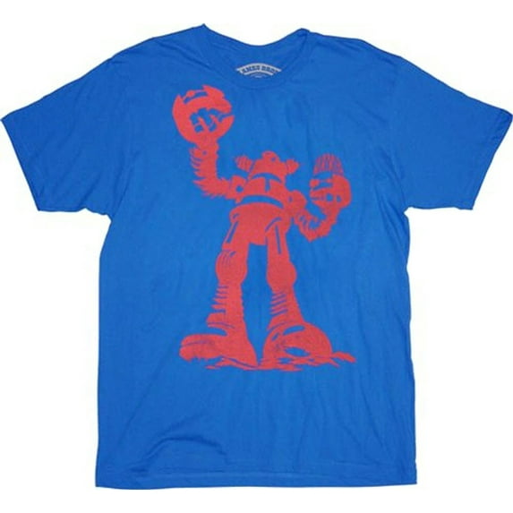 Ames Bros Destroyer Vintage Blue Adult T-shirt