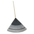 thumbnail image 1 of Ames Utility 24” Polyethylene Leaf Rake with Hardwood Handle, 1 of 1