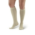 thumbnail image 1 of Ames Walker AW Style 109A Women's Patterned Dress 15-20 mmHg Moderate Compression Knee High Socks Tan Medium, 1 of 5
