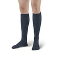 thumbnail image 1 of Ames Walker AW Style 111 Cotton 20-30 mmHg Firm Compression Knee High Socks Navy Medium, 1 of 7