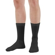 Ames Walker AW Style 130 Coolmax 20-30 mmHg Firm Compression Crew Socks Black X-Large
