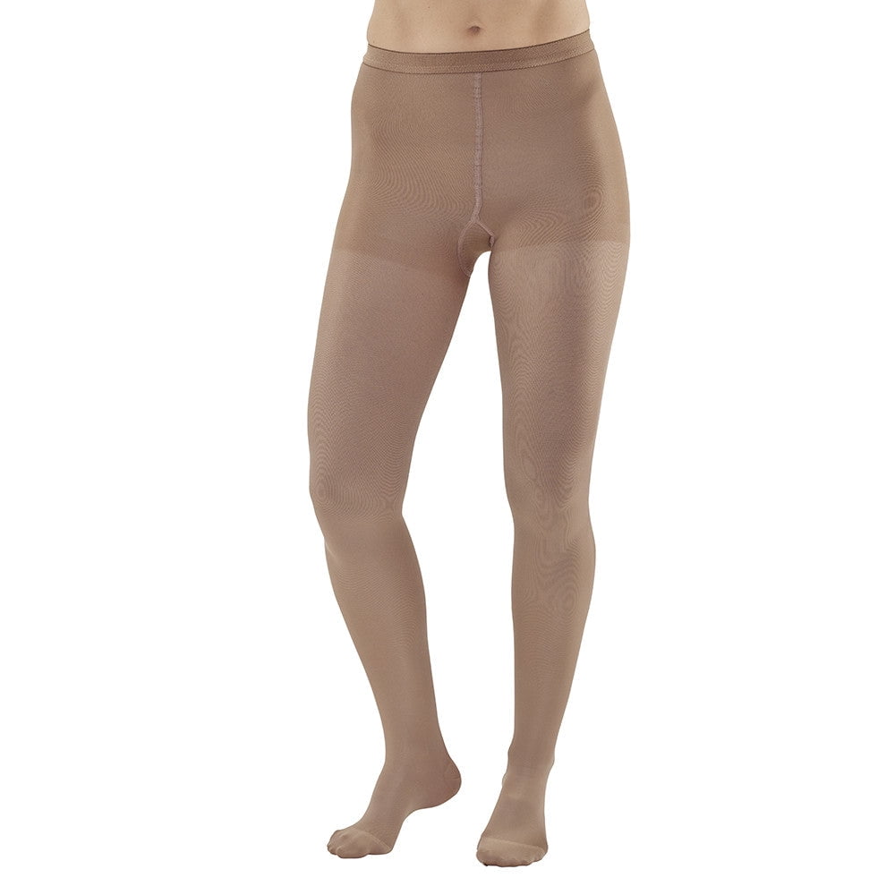 Allegro 20-30mmHg Soft 272 Microfiber Compression Pantyhose - Made In USA, Comfort Fit For Swelling & Tired Legs