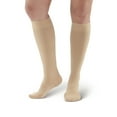 thumbnail image 1 of Ames Walker AW Style 291OT Luxury Opaque 20-30 mmHg Firm Compression Open Toe Knee High Stockings Beige Medium, 1 of 5
